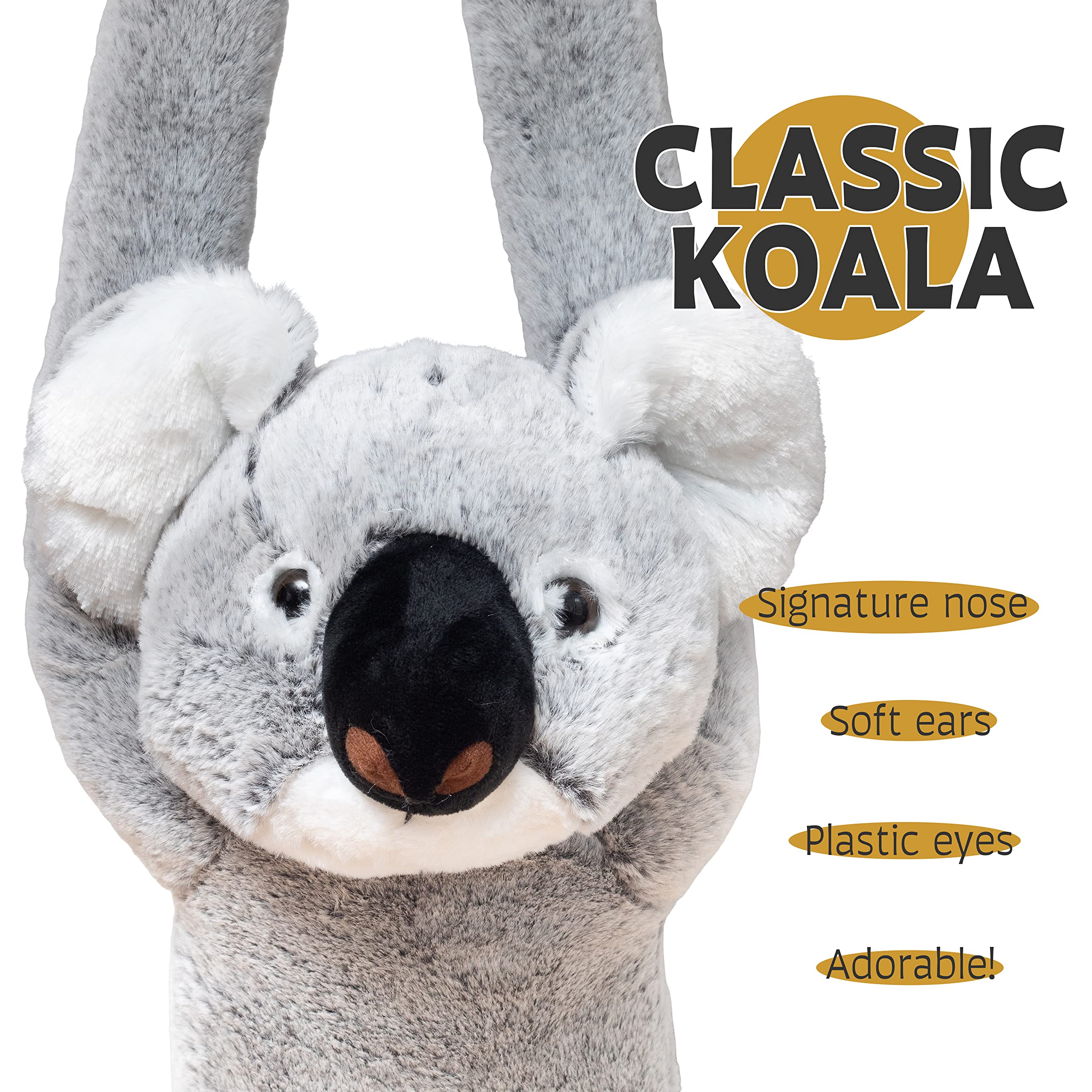 Amazon.co.jp: 巨大 4フィート 吊り下げ式コアラぬいぐるみ – ウルトラ